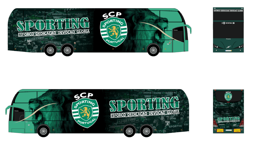 Autocarro Sporting Clube Portugal - 2014-2015 - Volvo Atomic 9 - Equipa Principal Futebol