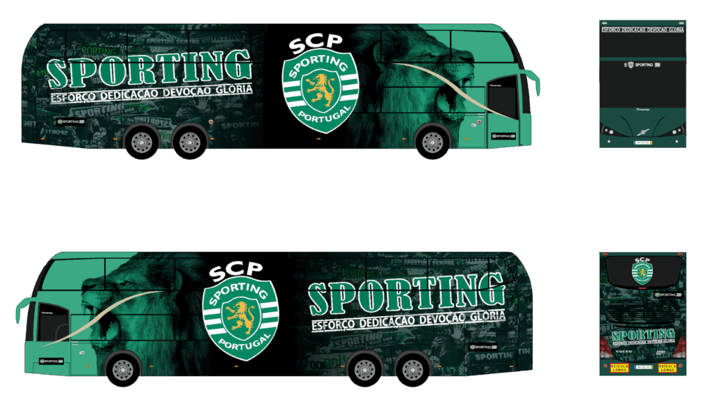 Autocarro Sporting Clube Portugal - 2015-2020 - Volvo Atomic 9 - Equipa Principal Futebol